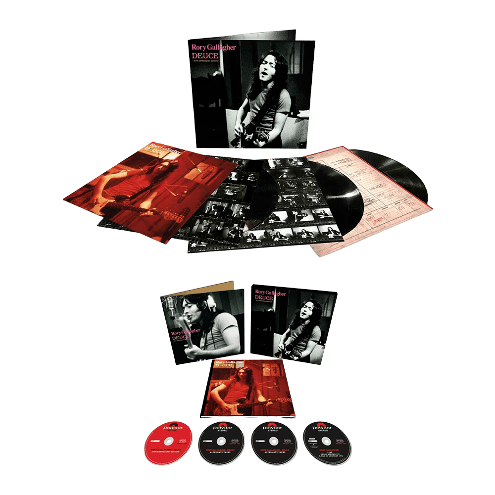 Rory Gallagher - Deuce 3LP 4CD/1DVD -     CD