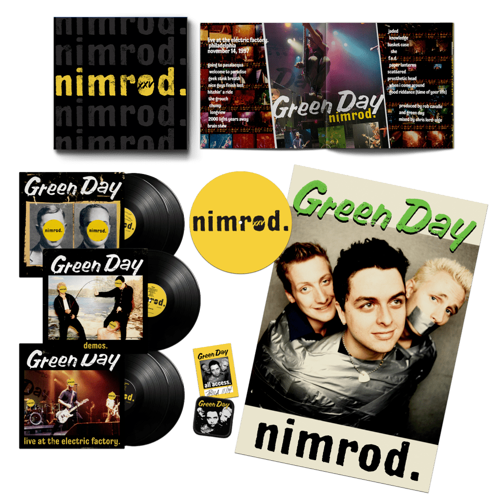 Green Day - Nimrod 25th Anniversary Edition 5LP Boxset