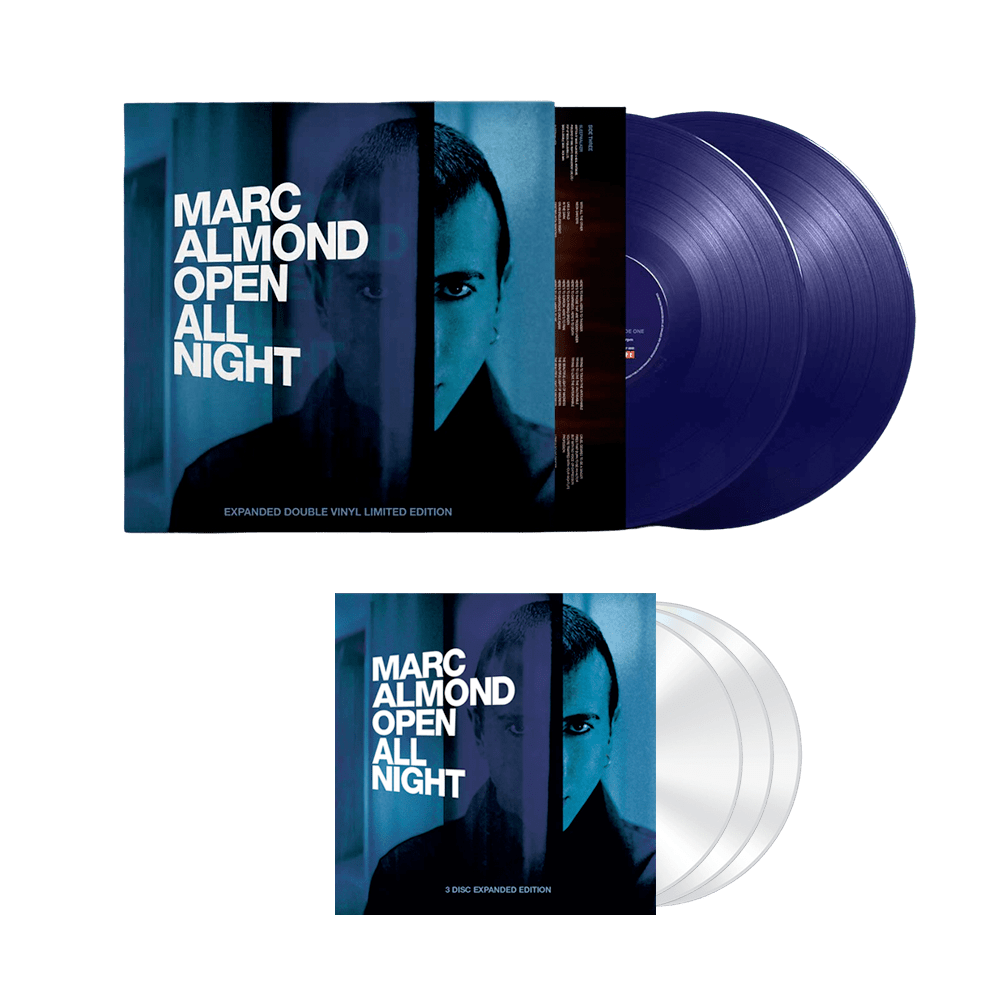 Marc Almond - Open All Night Midnight Blue 2LP 3CD - Limited Edition    CD