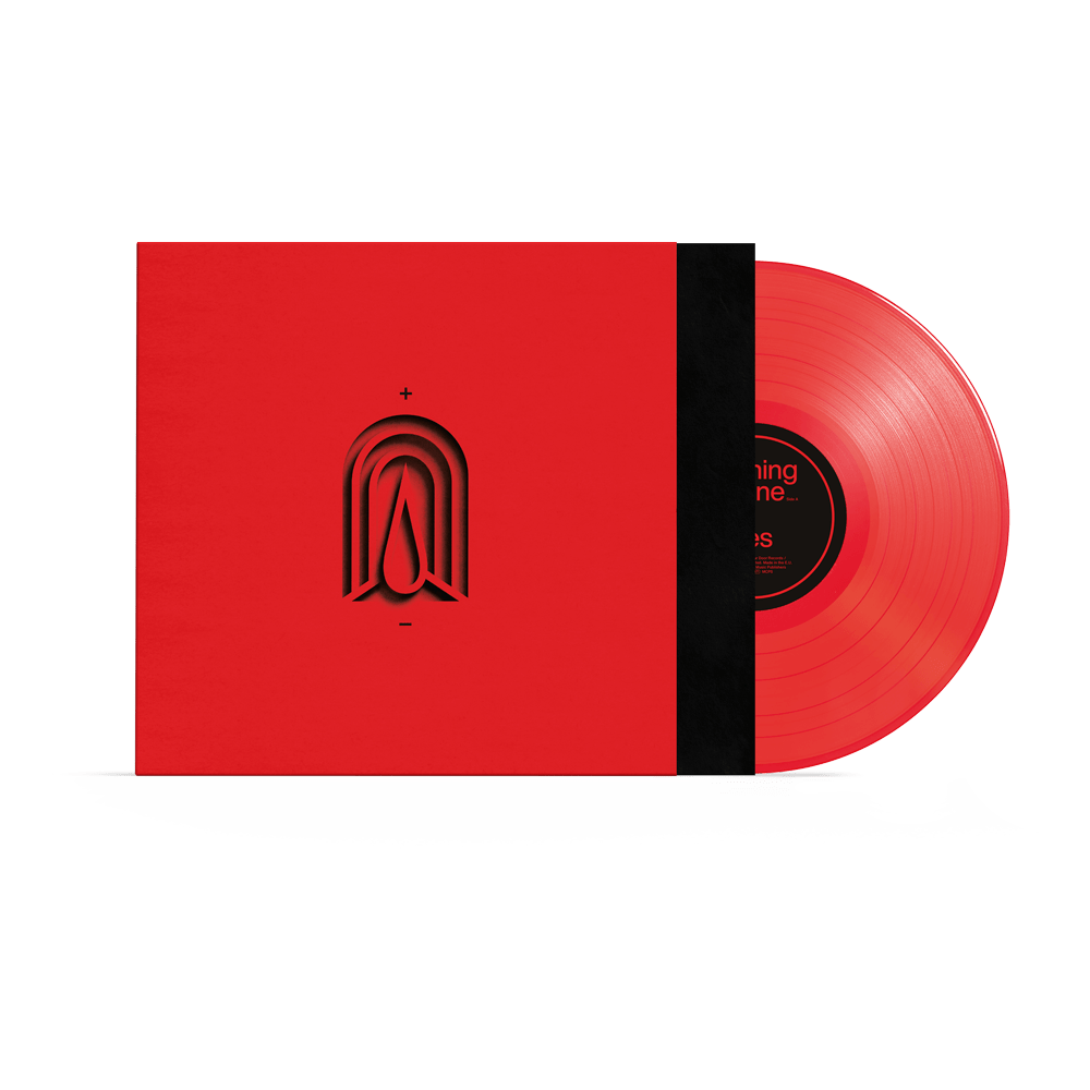 Acres - Burning Throne Transparent Red Heavyweight-Vinyl