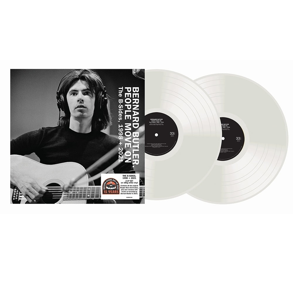 Bernard Butler - People Move On The B-Sides, 1998 2021 US Version RSD 2022 White Double Heavyweight-Vinyl