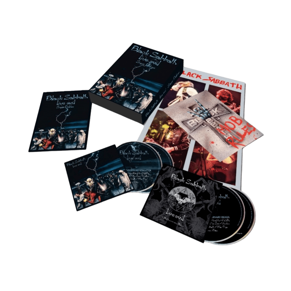 Black Sabbath - Live Evil Super Deluxe 40th Anniversary Edition 4CD Boxset