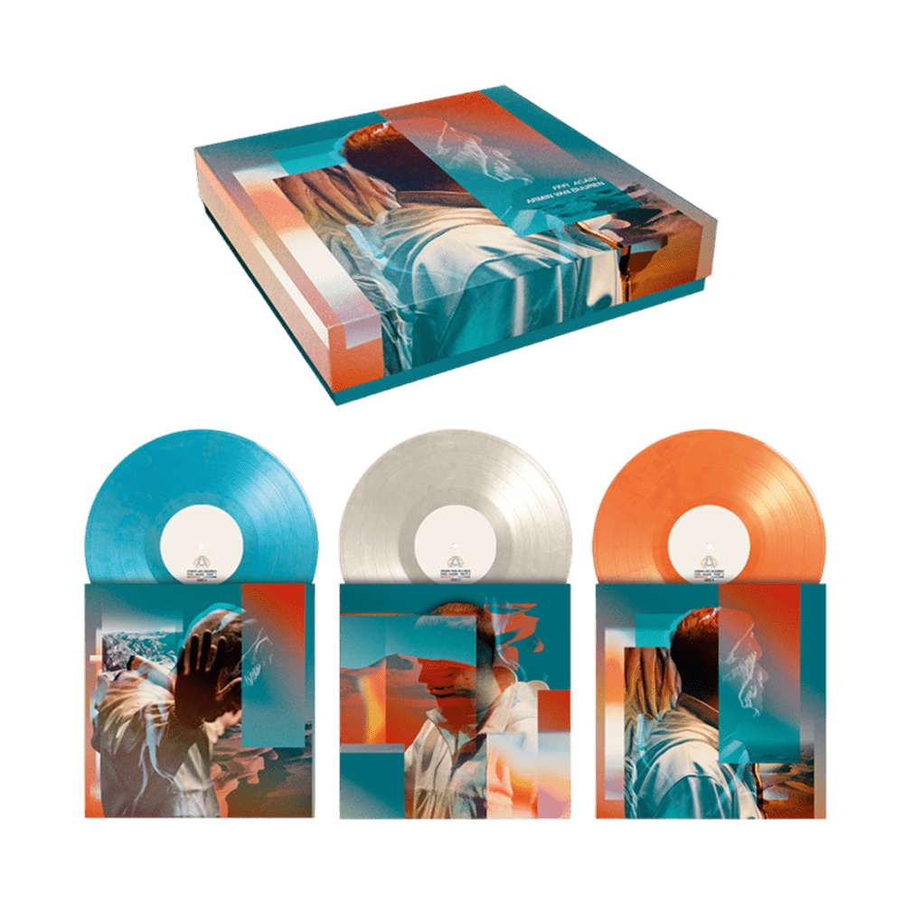 Armin Van Buuren - Feel Again Turquoise White Orange Marbled Boxset