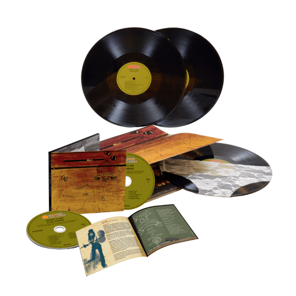 Alice Cooper - Schools Out Triple Vinyl 2CD -     CD Vinyl