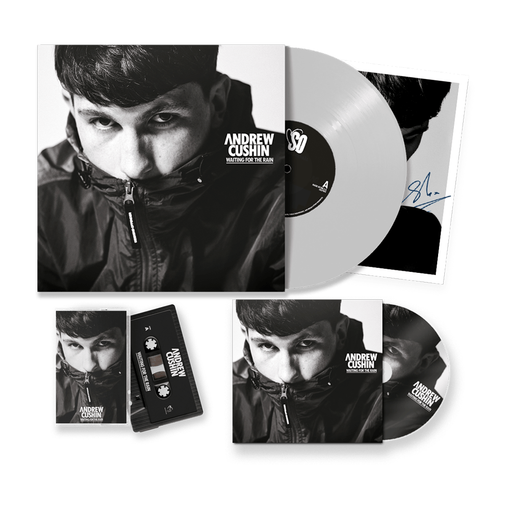 Andrew Cushin - Waiting For The Rain Angel White Vinyl, CD Cassette Album -  Album  Cassette CD Vinyl
