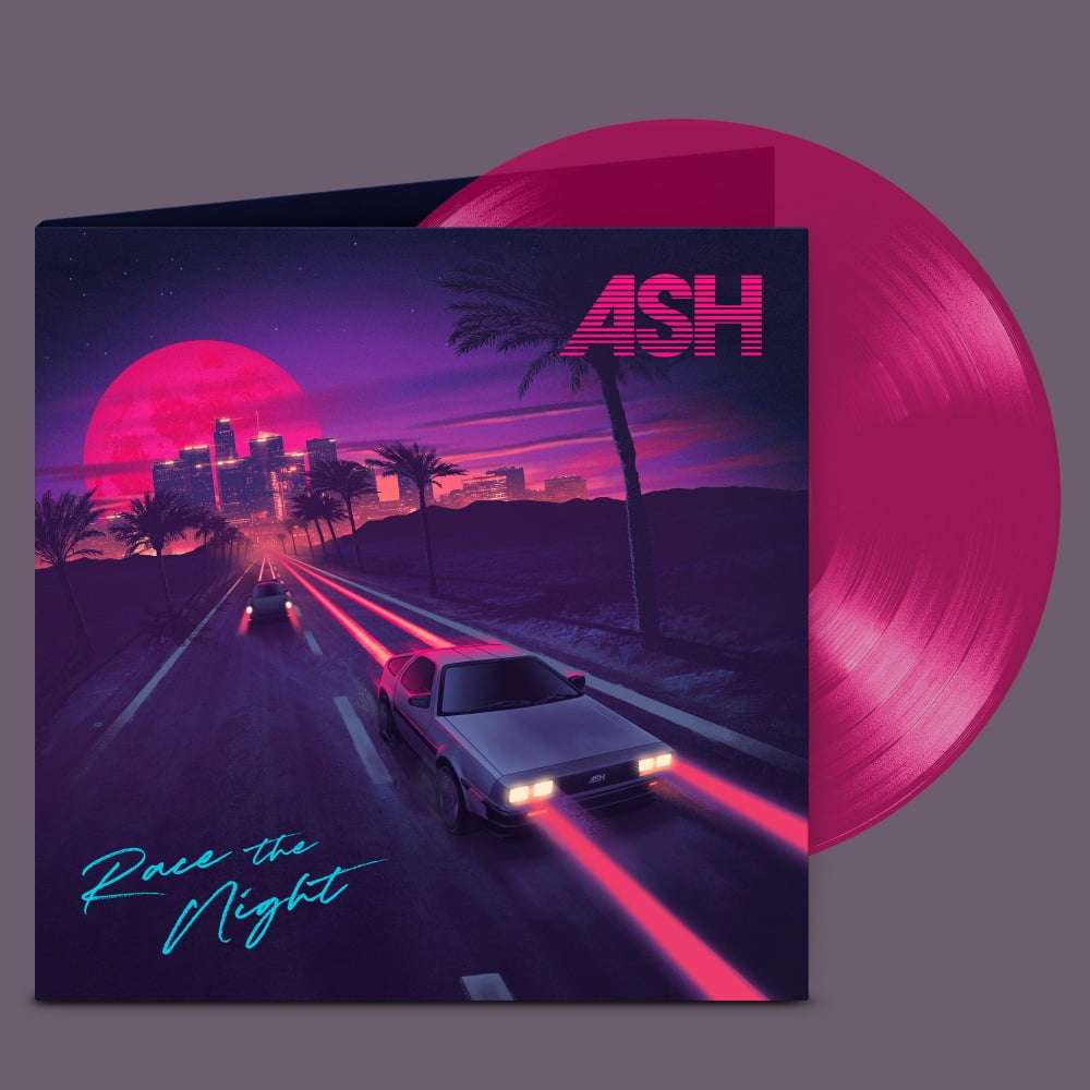 Ash - Race The Night Transparent Violet Coloured Vinyl