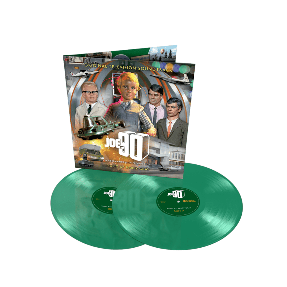 Barry Gray - Joe 90 Jet Car Green Coloured Double-Vinyl