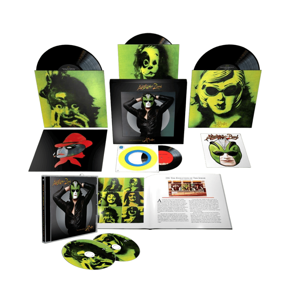 Steve Miller Band - J50 The Evolution of the Joker 3LP 7 2CD -     CD