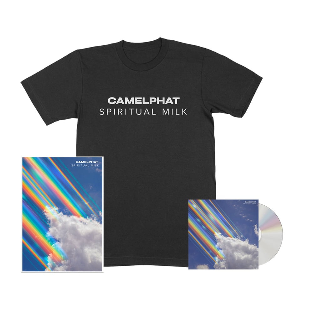CamelPhat - Spiritual Milk CD Spiritual Milk Album Cover T-Shirt Inc Signed-Print