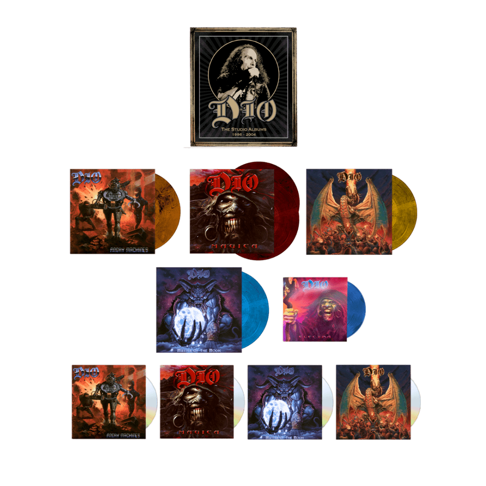 Dio - The Studio Albums 1996-2004 Deluxe 5LP 7-Inch Vinyl 4CD - Limited Edition Album   CD Vinyl