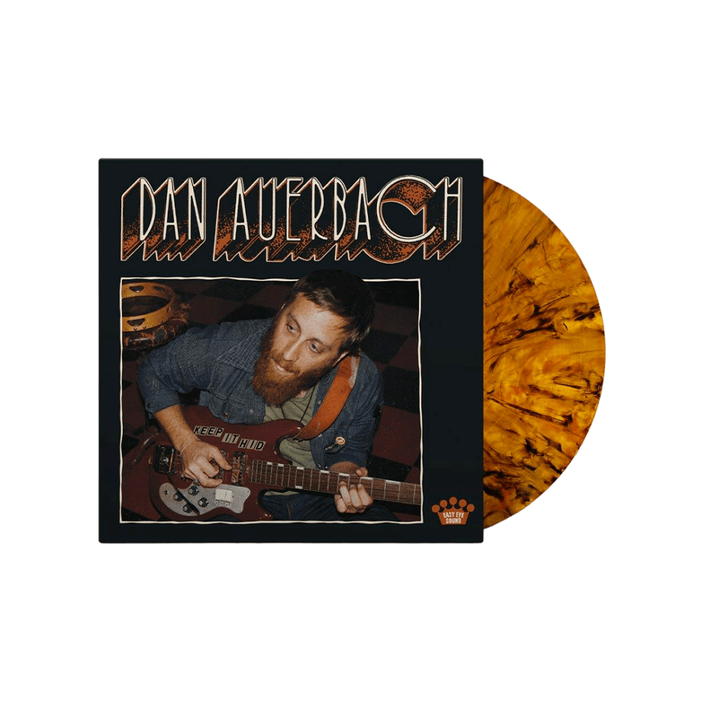 Dan Auerbach - Keep It Hid  Black and Orange Marbled Vinyl