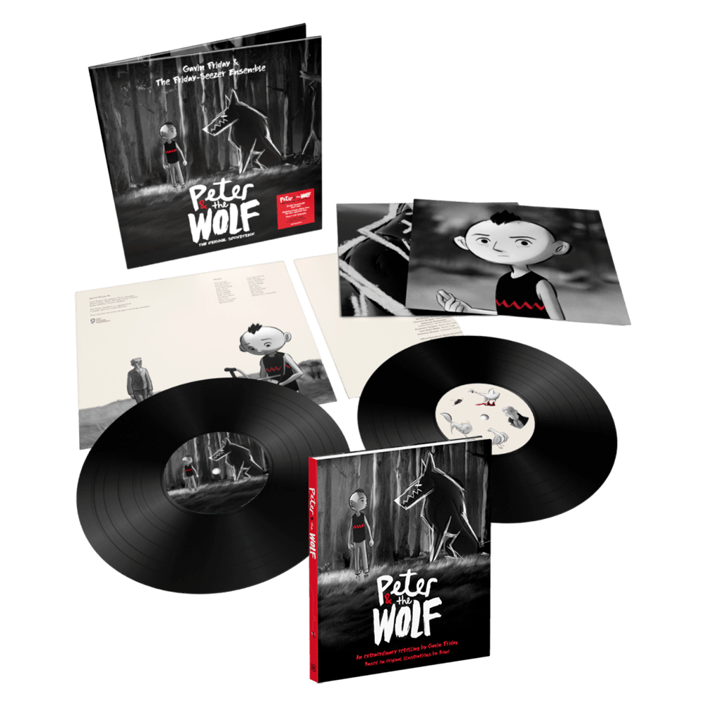 Gavin Friday & The Friday-Seezer Ensemble - Peter and The Wolf Official Soundtrack 2LP Book