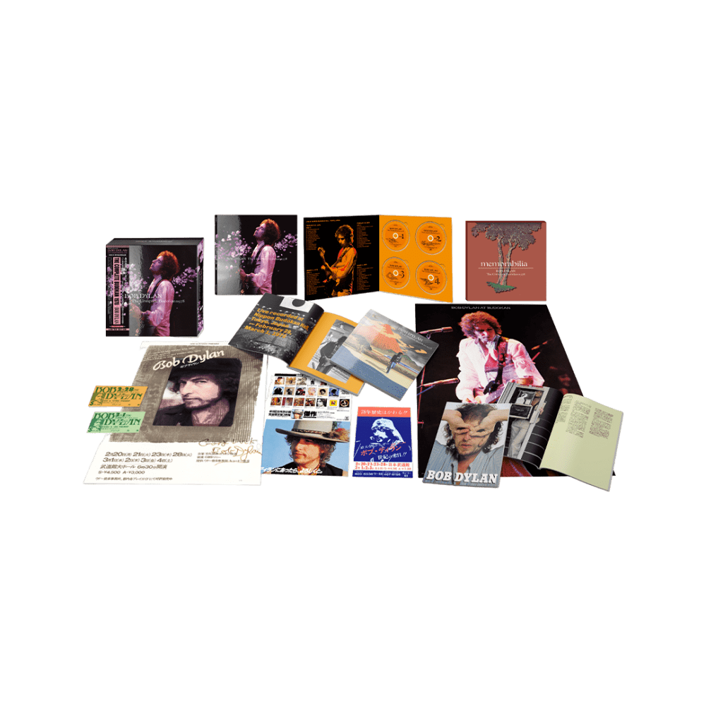 Bob Dylan - The Complete Budokan 1978 4-Disc CD Boxset