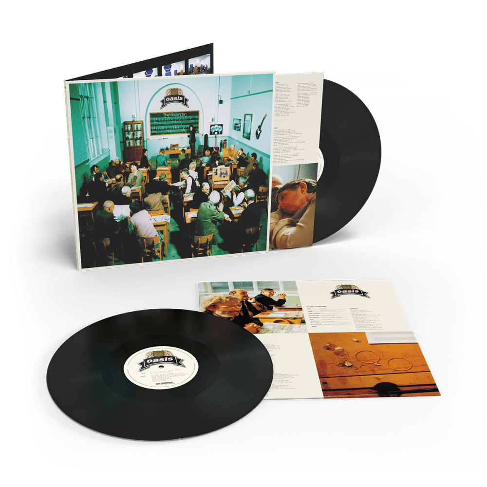 Oasis - The Masterplan Remastered Edition Black Double-Vinyl