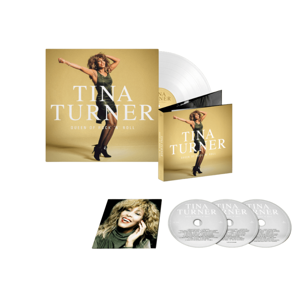 Tina Turner - Queen of Rock n Roll Crystal Clear Vinyl 3CD -     CD Vinyl