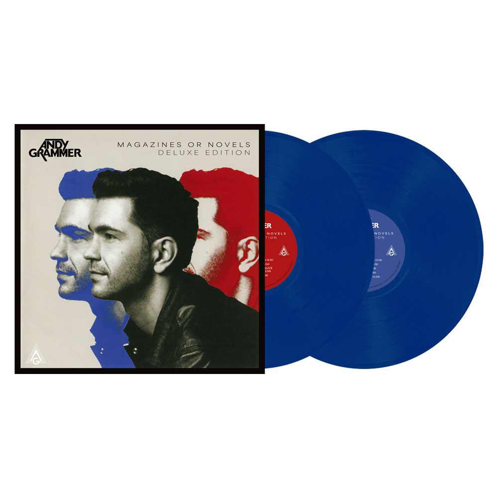 Andy Grammer - Magazines or Novels Deluxe Edition Blue Color Double-Vinyl