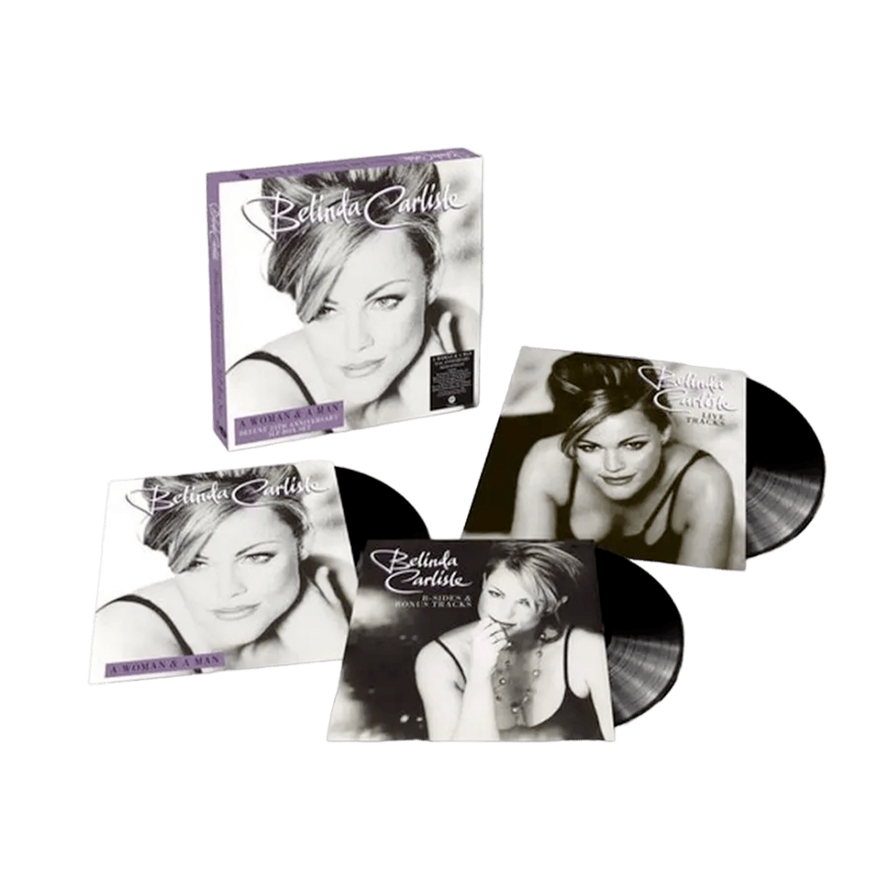 Belinda Carlisle - A Woman and A Man - 25th Anniversary Triple Heavyweight-Vinyl