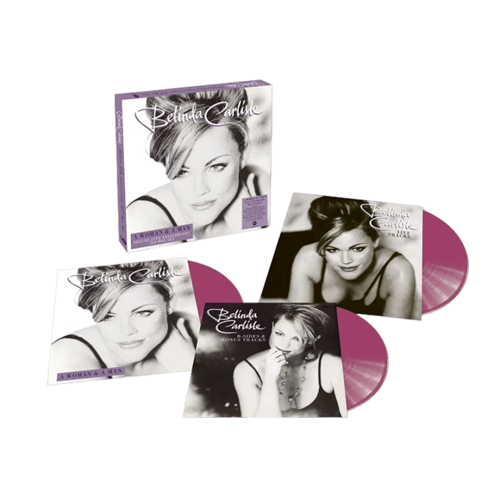 Belinda Carlisle - A Woman and A Man - 25th Anniversary Purple Triple Heavyweight-Vinyl