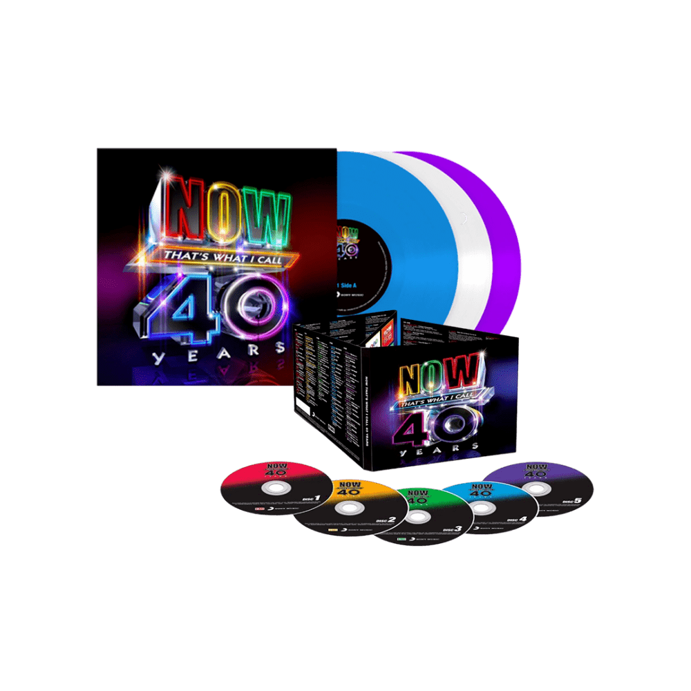 Various Artists - NOW Thats What I Call 40 Years Coloured Triple Vinyl 5CD -     CD Vinyl        Coloured Vinyl