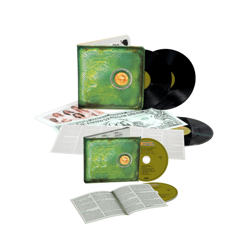 Alice Cooper - Alice Cooper Billion Dollar Babies 50th Anniversary Deluxe 3LP 2CD -     CD           Anniversary