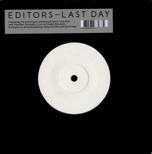 Editors - Last Day 7-Inch