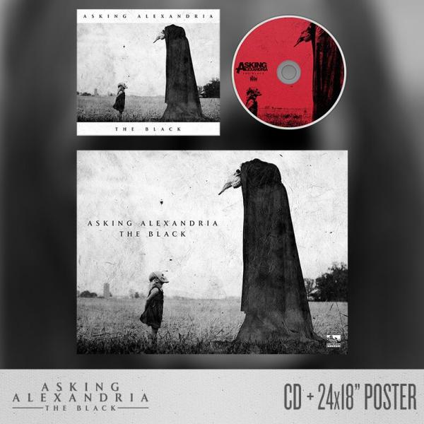 Asking Alexandria - The Black CD + Poster