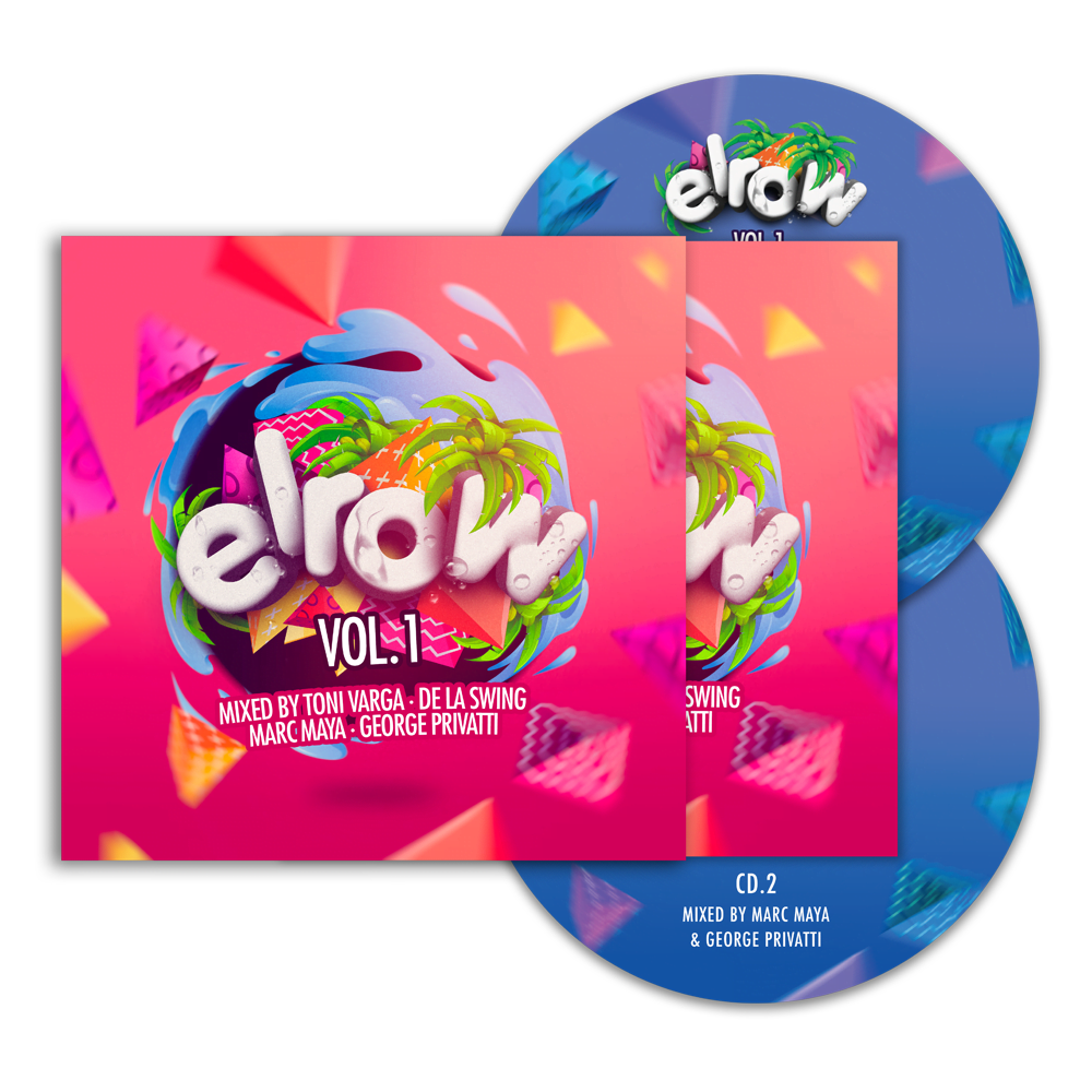 Elrow - elrow Vol. 1 Mixed By Toni Varga, De La Swing, Marc Maya and George Privatti) Deluxe-CD