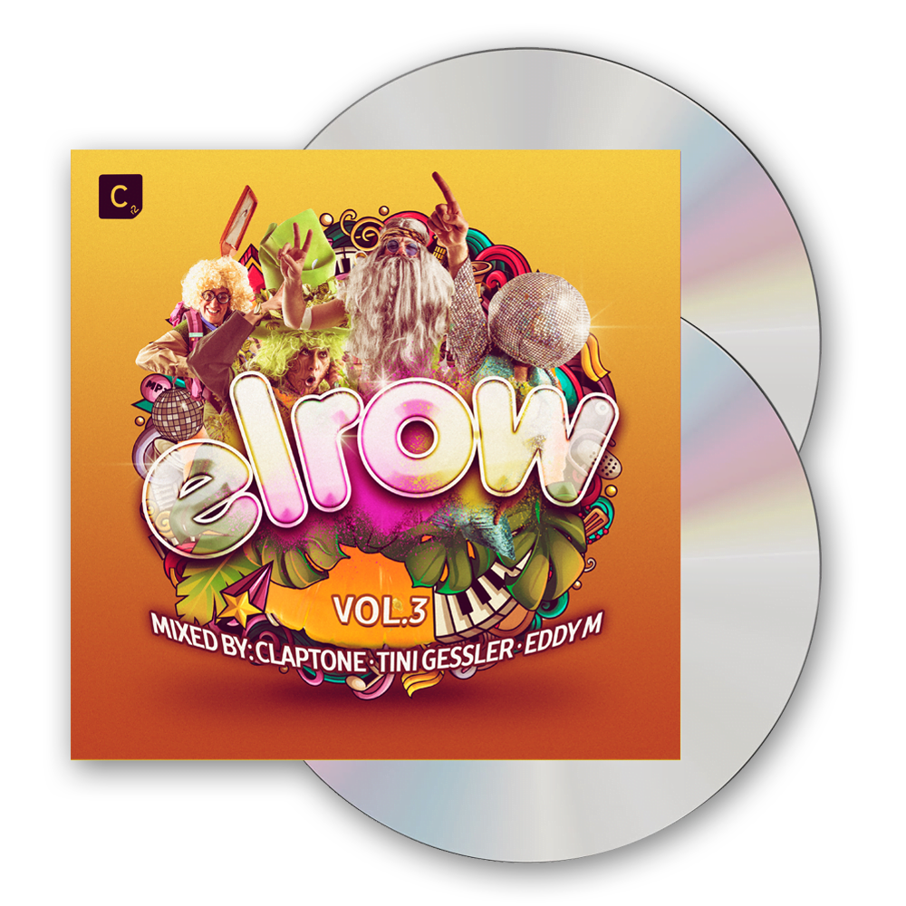 Elrow - elrow Vol. 3 Mixed By Claptone, Tini Gessler & Eddy M) Deluxe-CD