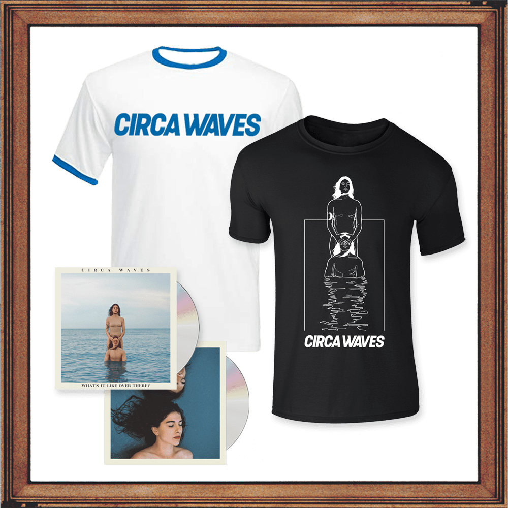 Circa Waves - What's It Like Over There? CD + T-Shirt + CD EP