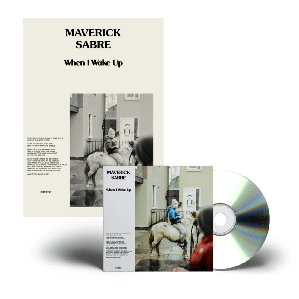 Maverick Sabre - When I Wake Up CD + A3 Poster