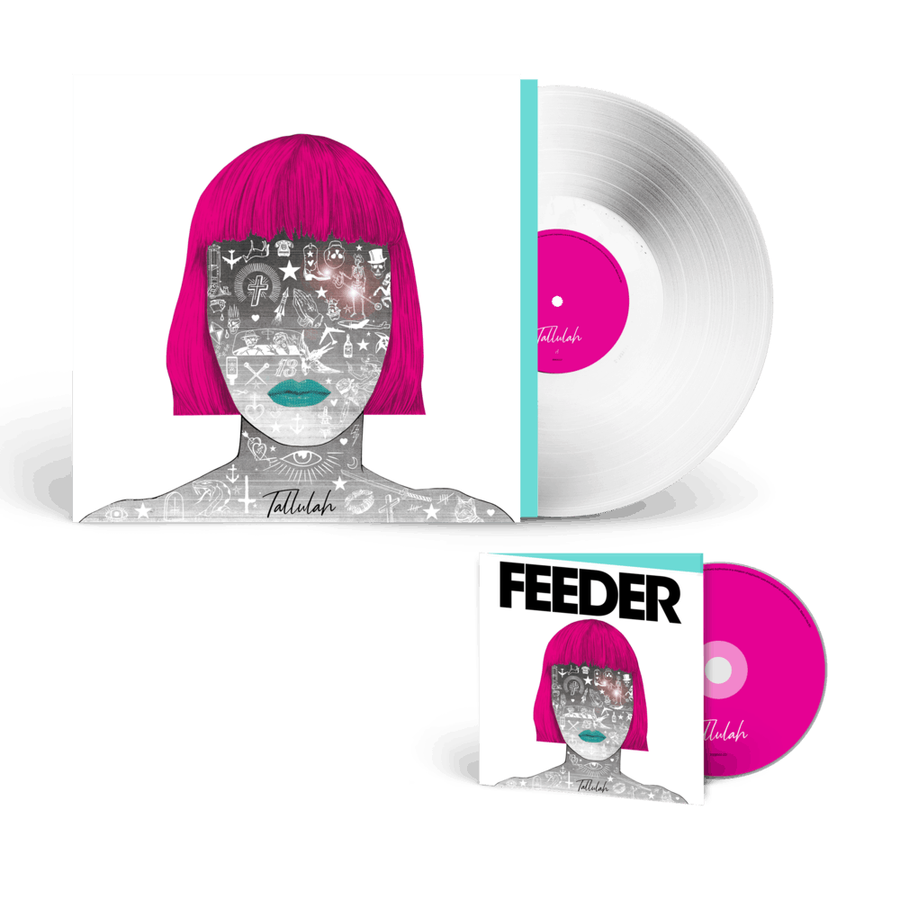 Feeder - Tallulah - White Vinyl & Deluxe-CD