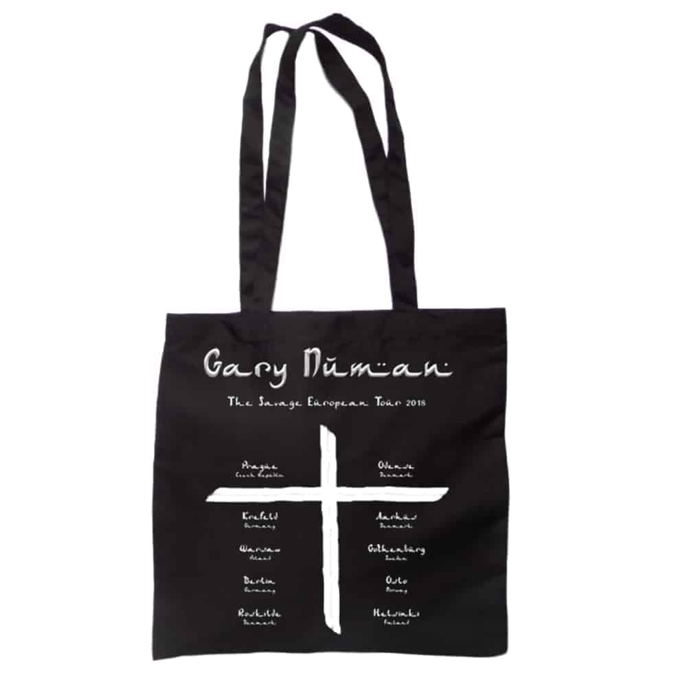 Gary Numan - 2018 European Tour Bag