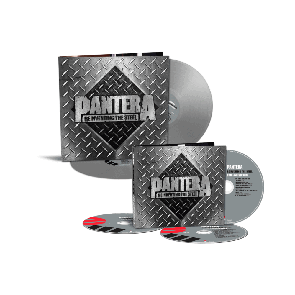 Pantera - Reinventing the Steel 20th Anniversary Edition) Limited Edition Silver Double Vinyl + 3CD