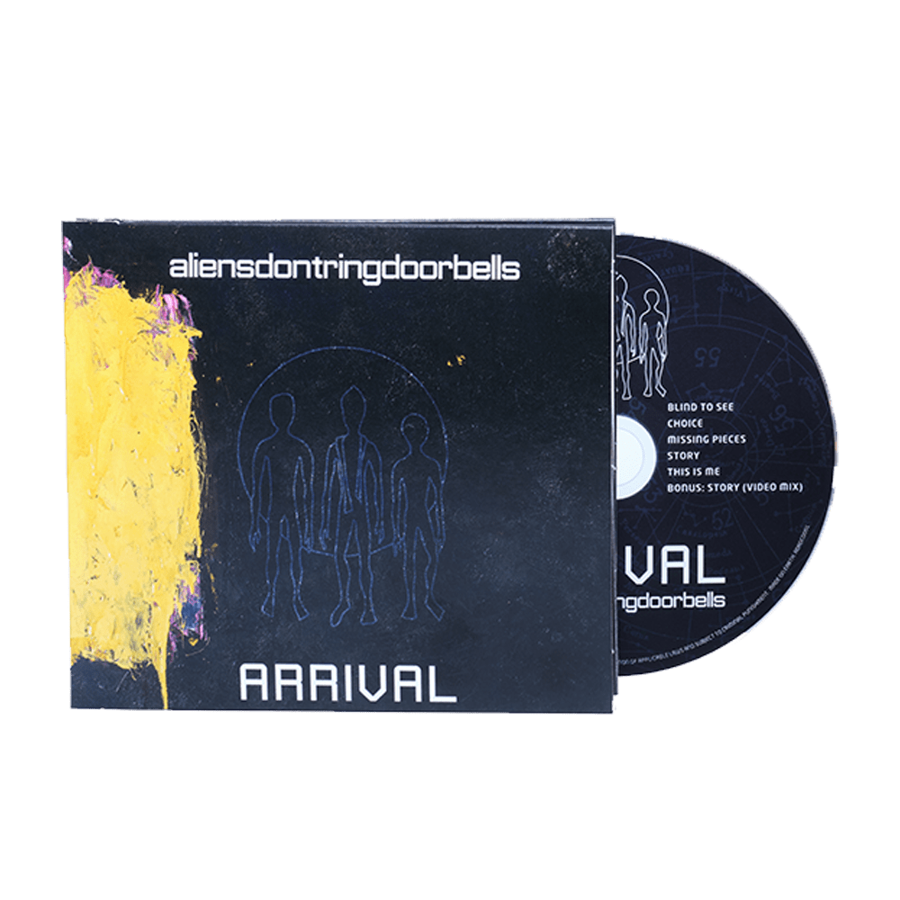 Aliensdontringdoorbells - Arrival - Limited Edition Digisleeve CD  + Free Digital Download CD
