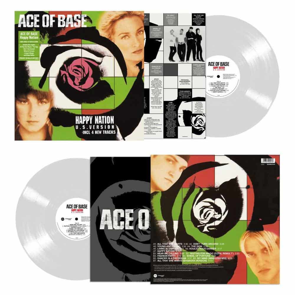 Ace Of Base - Happy Nation Clear Vinyl