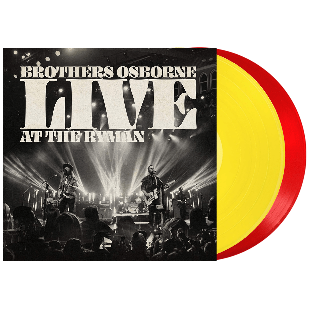 Brothers Osborne - Live At The Ryman Yellow/Red Double-LP