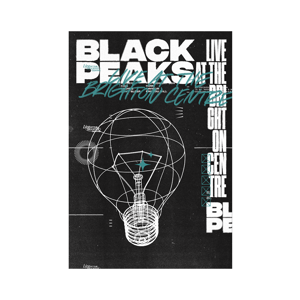 Black Peaks - Live at the Brighton Centre Screen Printed Poster