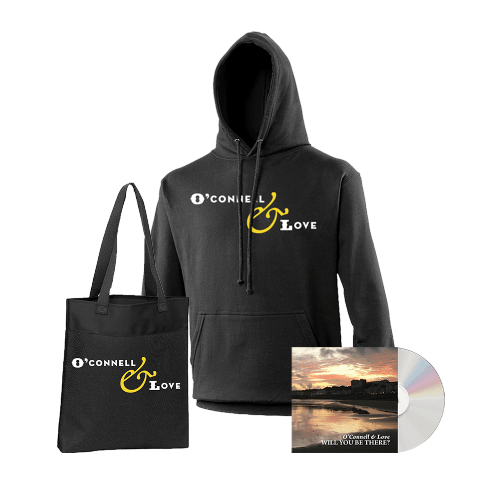 O'Connell & Love - Will You Be There CD, Hoody and Tote Bundle