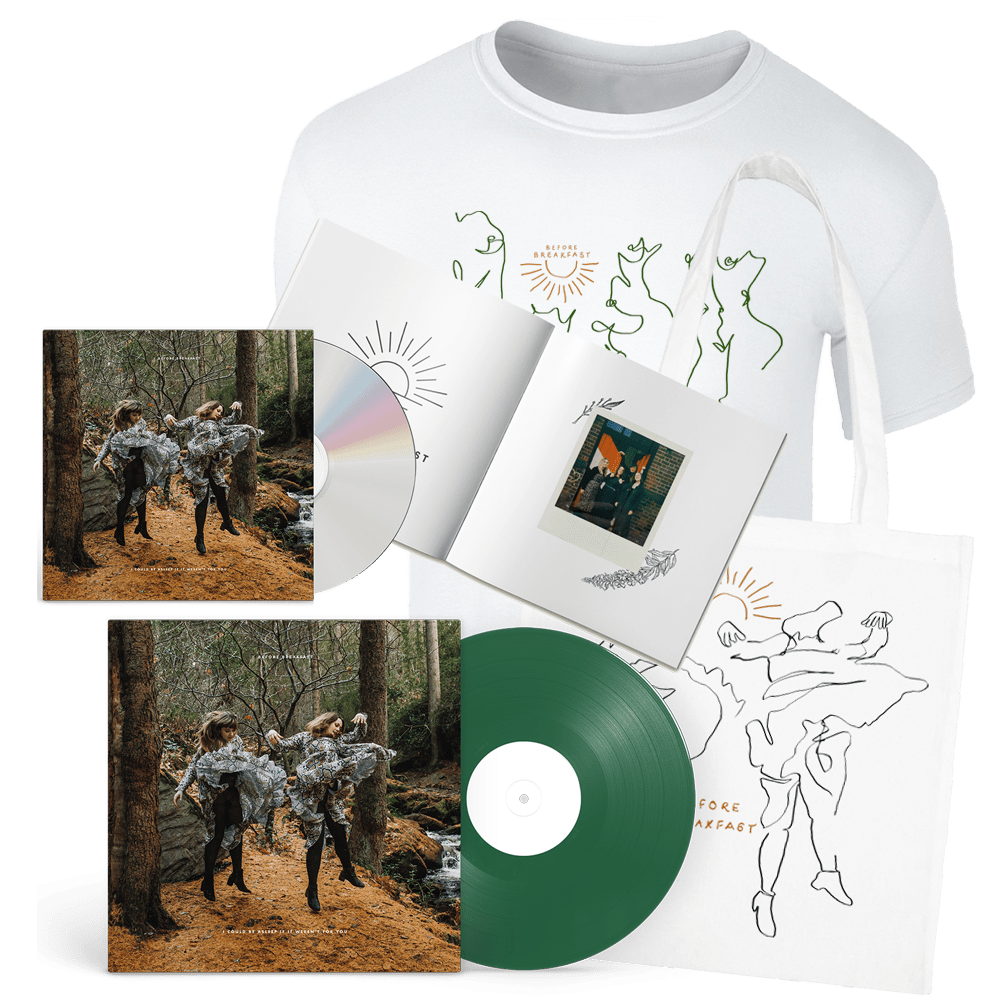 Before Breakfast - Signed-LP CD Signed Photo and Lyric Book T-Shirt Tote Bag