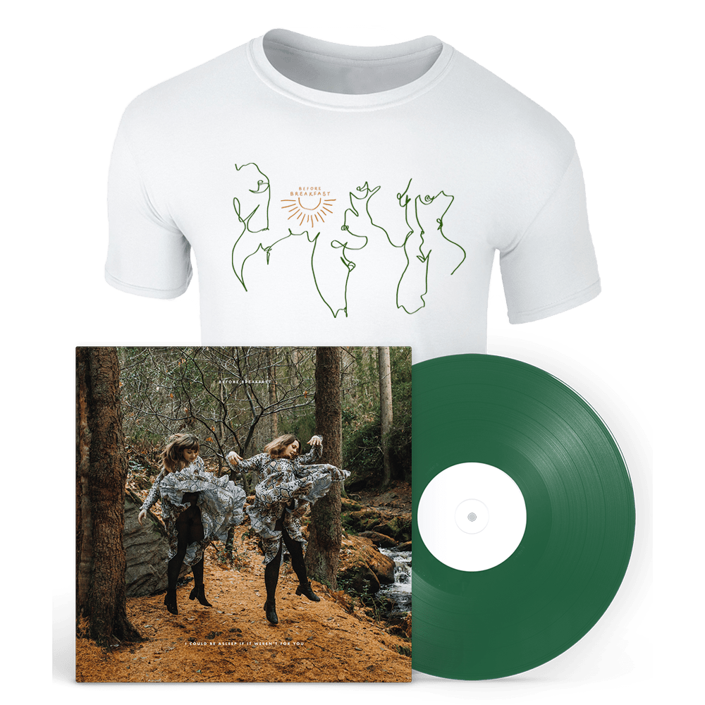 Before Breakfast - I Could Be Asleep If It Werent For You Forest Green LP T-Shirt