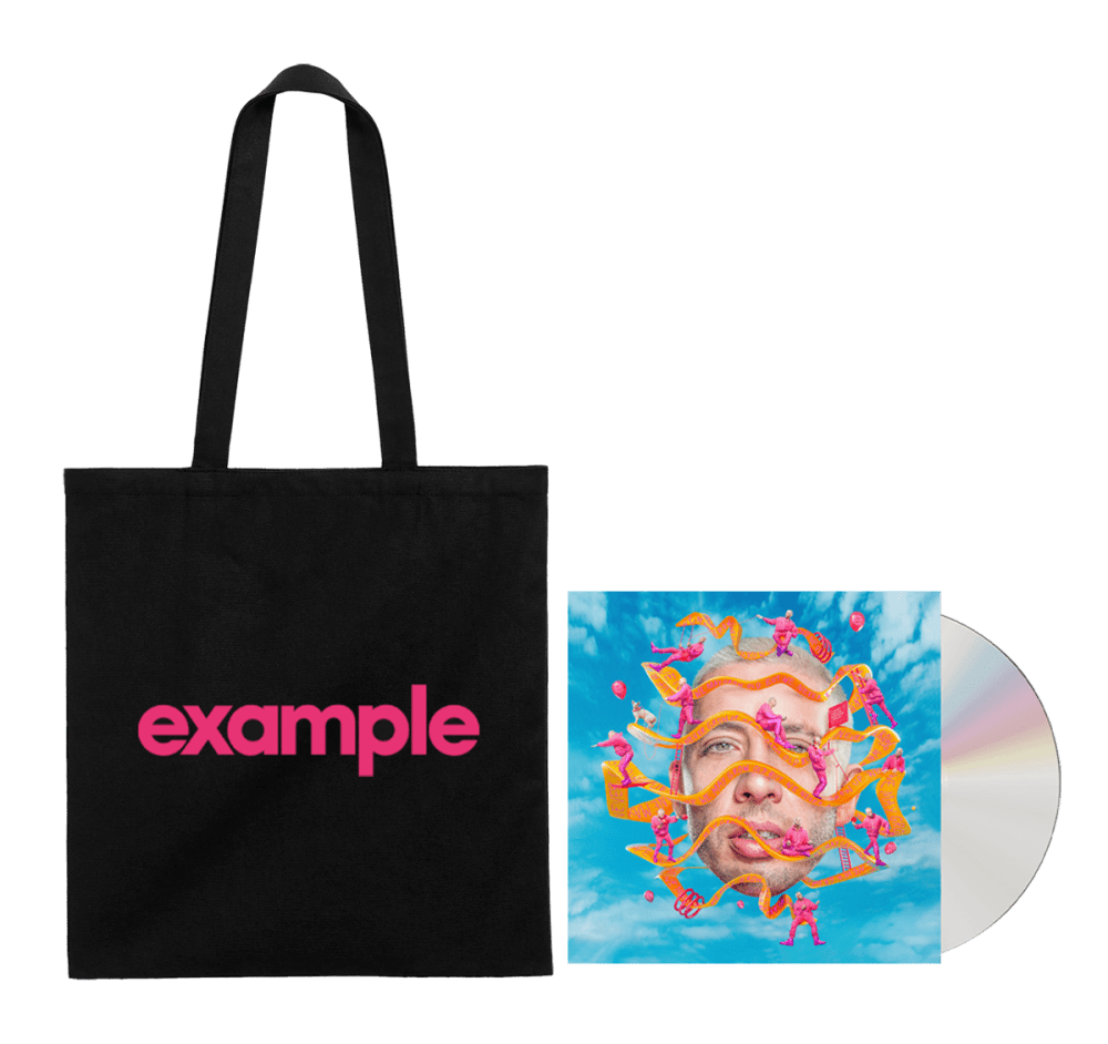 Example - We May Grow Old But We Never Grow Up CD Tote Bag -     CD         Tote Bag