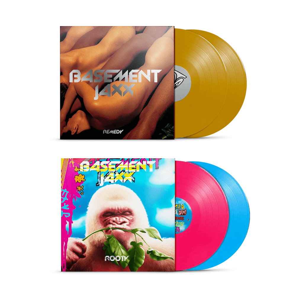 Basement Jaxx - Remedy Rooty Coloured Vinyl Bundle