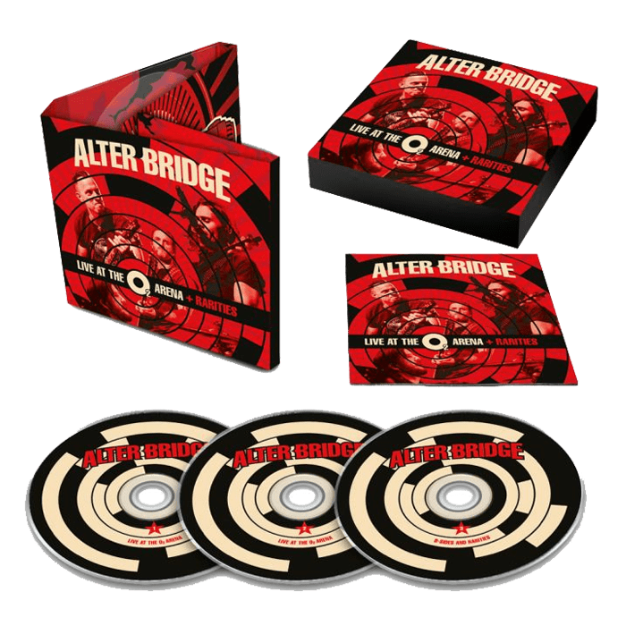 Alter Bridge - Live At The O2 Arena + Rarities 3CD Album Deluxe-CD