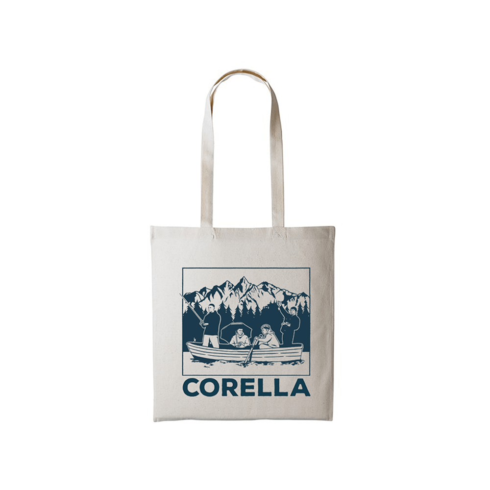 Corella - White Tote Bag -              Tote Bag
