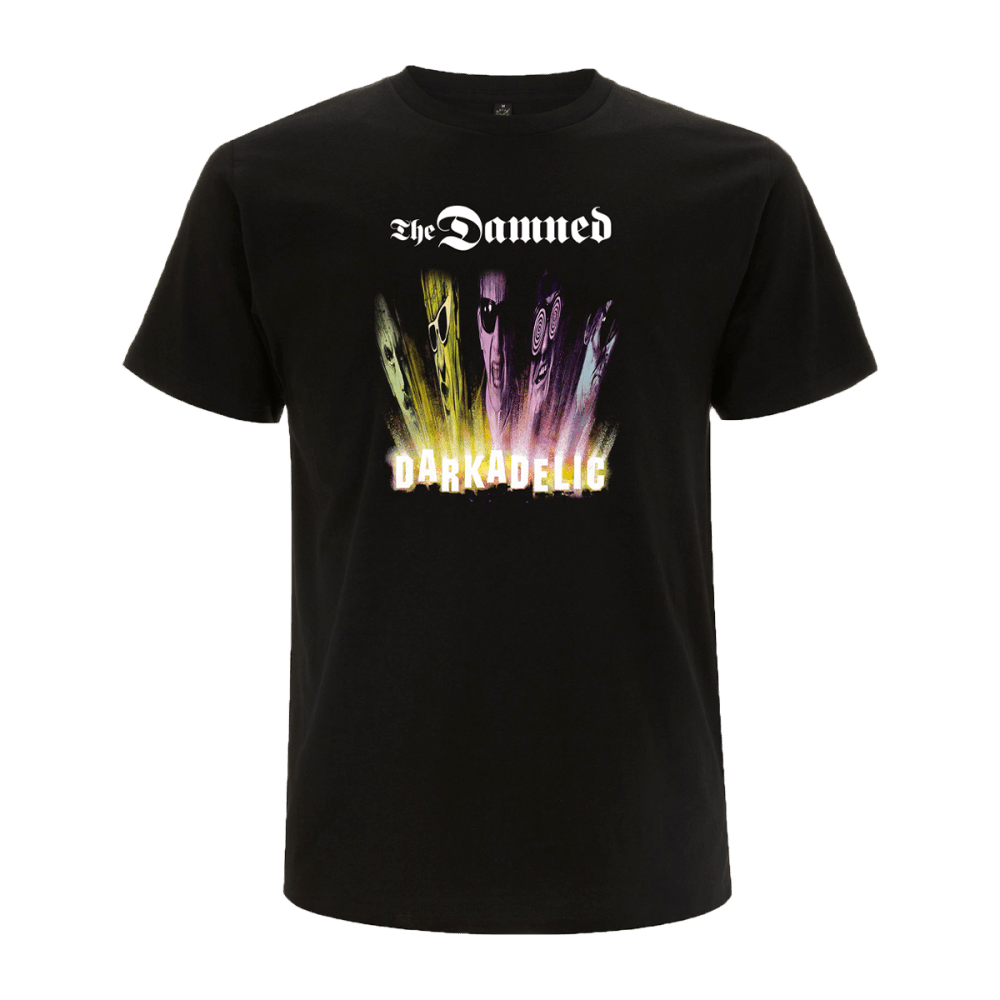 The Damned - DARKADELIC T-Shirt Cover Art -            T-Shirt