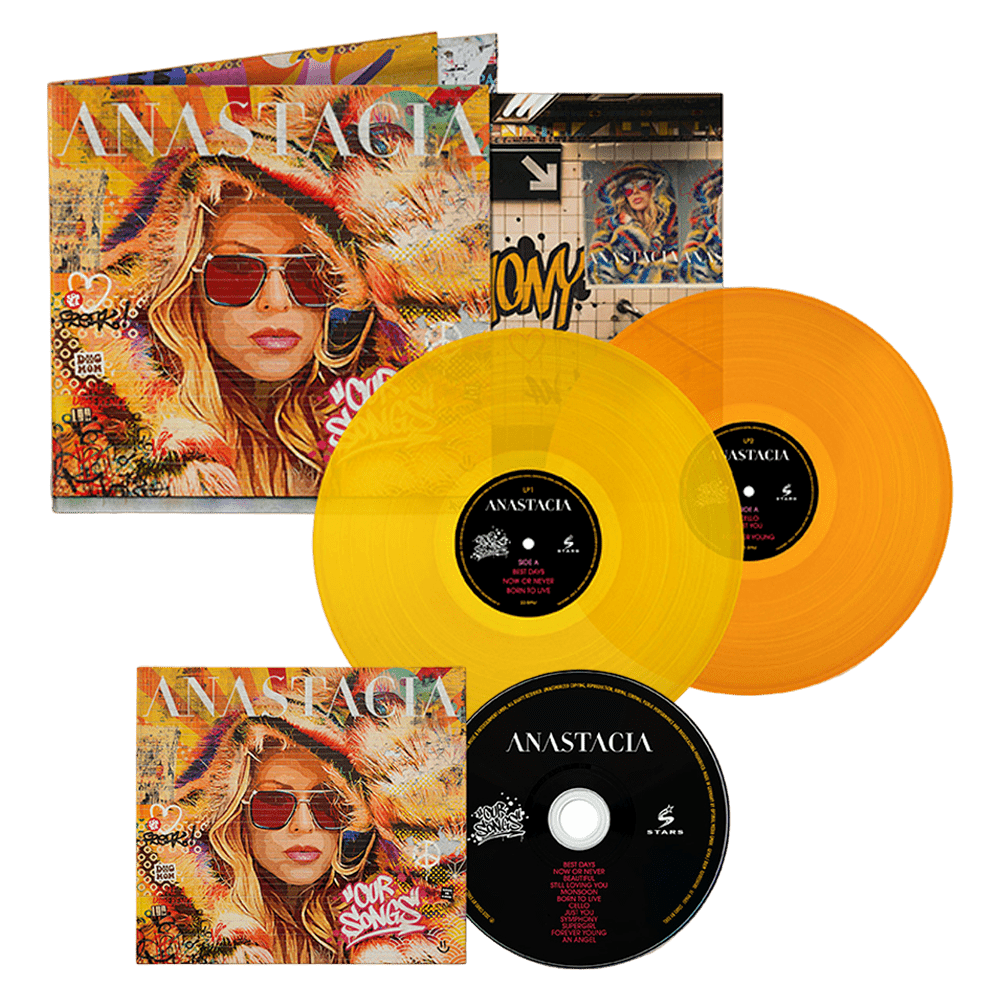 Anastacia - Our Songs CD Orange and Yellow Double-Vinyl