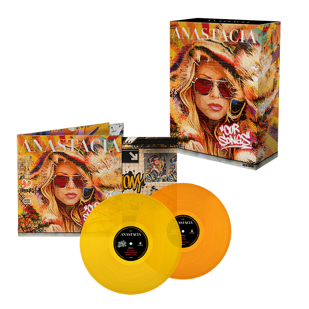 Anastacia - Our Songs Limited Deluxe CD Boxset + Orange and Yellow Double Vinyl