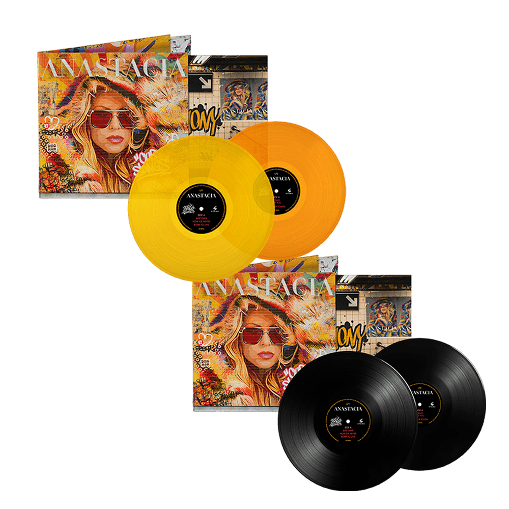 Anastacia - Our Songs Black Double-Vinyl Orange and Yellow Double-Vinyl