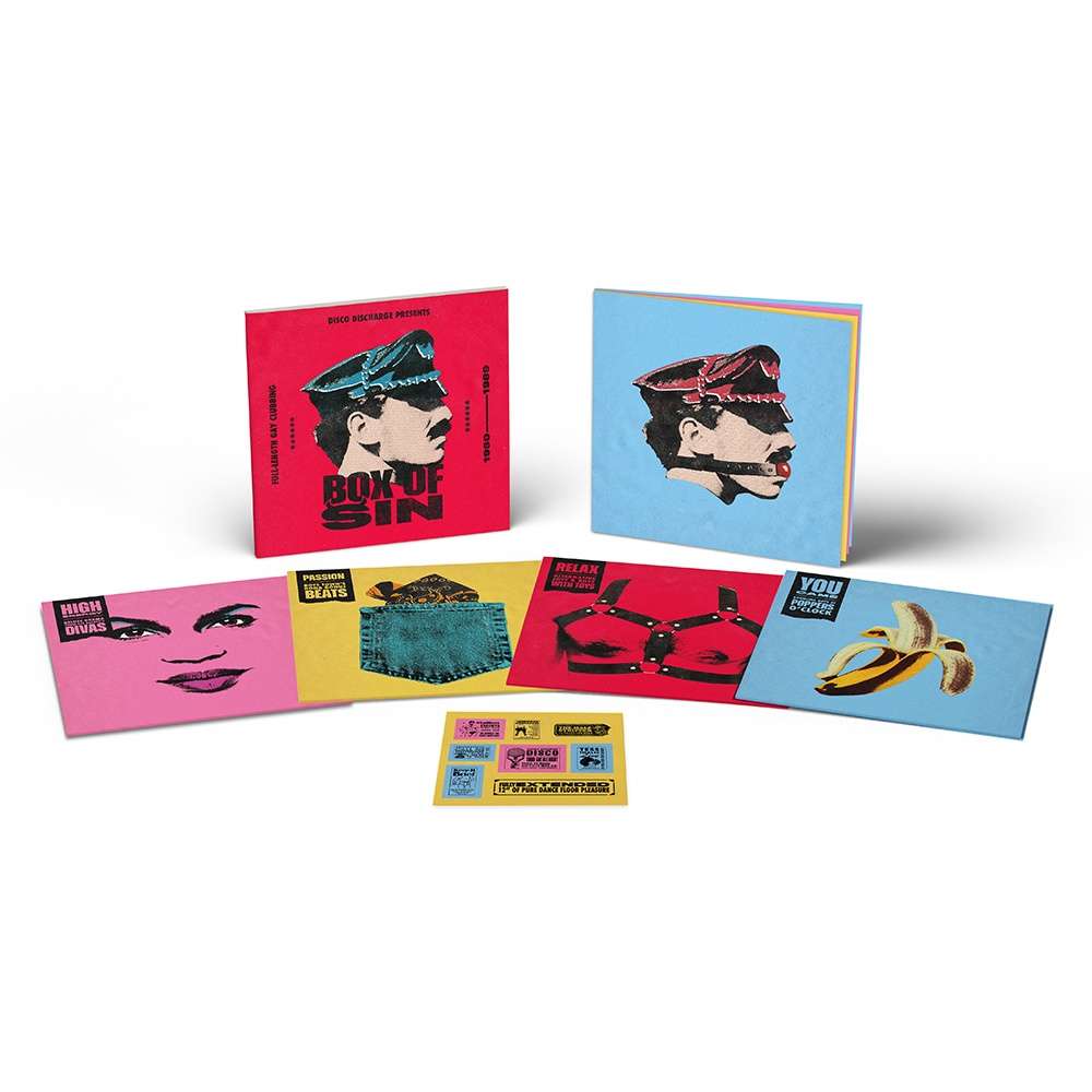Various Artists - Disco Discharge Presents: Box Of Sin 4LP Boxset