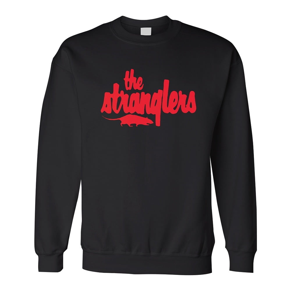 Stranglers - Classic Red Rat Logo - Crewneck Sweatshirt